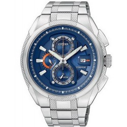Купить Citizen Мужские Часы Super Titanium Хроно Eco-Drive CA0200-54L