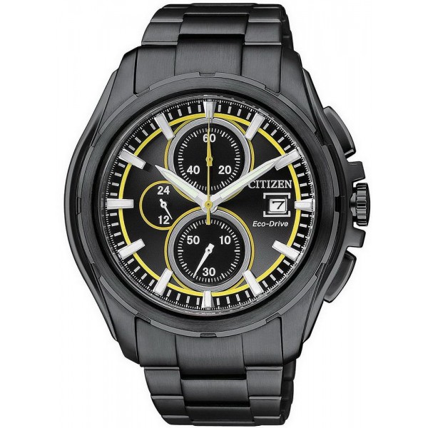Купить Citizen Мужские Часы Хроно Eco-Drive CA0275-55F