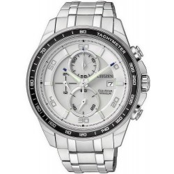Купить Citizen Мужские Часы Super Titanium Хроно Eco-Drive CA0340-55A