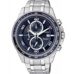 Купить Citizen Мужские Часы Super Titanium Хроно Eco-Drive CA0345-51L