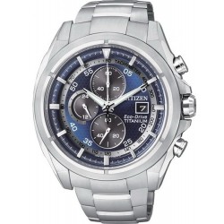 Купить Citizen Мужские Часы Super Titanium Хроно Eco-Drive CA0550-52M