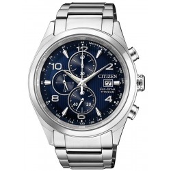 Купить Citizen Мужские Часы Super Titanium Хроно Eco-Drive CA0650-82L
