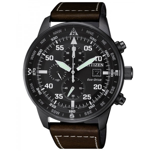 Buy Men's Citizen Watch Aviator Chrono Eco-Drive CA0695-17E
