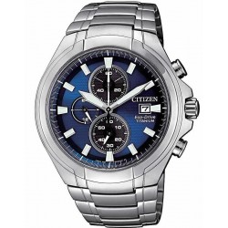 Купить Citizen Мужские Часы Super Titanium Хроно Eco-Drive CA0700-86L