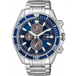 Citizen Мужские Часы Promaster Chrono Diver's 200M Eco-Drive CA0710-82L