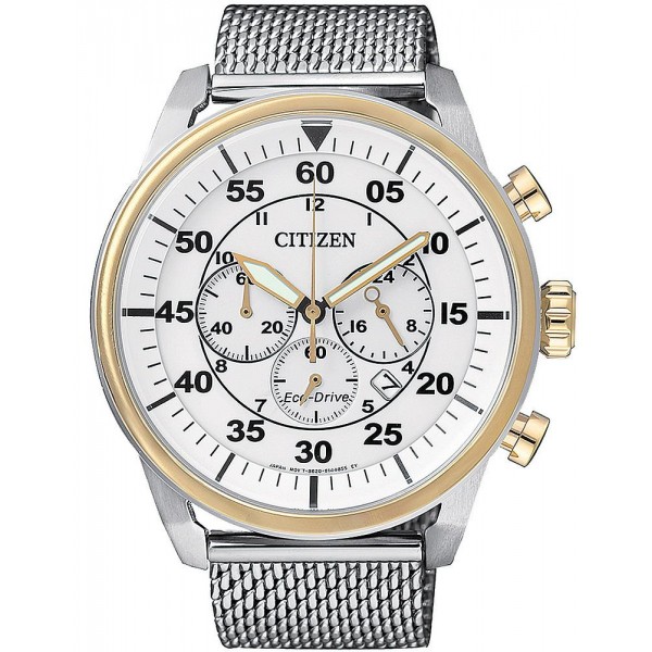 Buy Men's Citizen Watch Aviator Chrono Eco-Drive CA4214-58A