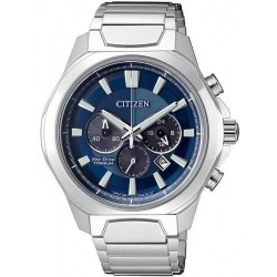 Купить Citizen Мужские Часы Super Titanium Хроно Eco-Drive CA4320-51L