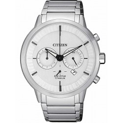 Купить Citizen Мужские Часы Super Titanium Хроно Eco-Drive CA4400-88A
