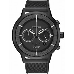 Купить Citizen Мужские Часы Super Titanium Хроно Eco-Drive CA4405-17H