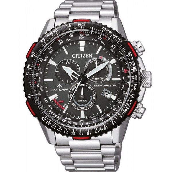 Buy Citizen Men's Watch Radio Controlled Chrono Pilot CB5001-57E