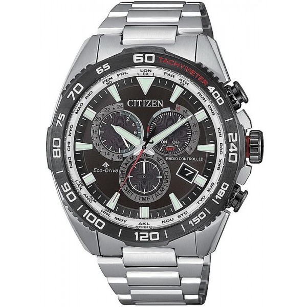 Acheter Montre Homme Citizen Radio Pilotèe E660 Motor CB5036-87X