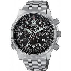 Comprar Reloj Hombre Citizen Radiocontrolado Crono Pilot Super Titanium CB5850-80E