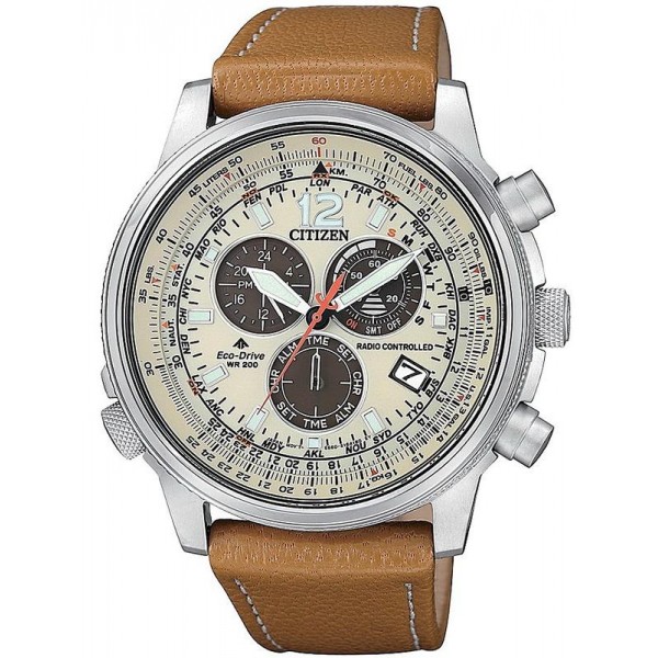 Buy Citizen Men's Watch Radio Controlled Chrono Pilot CB5860-35X