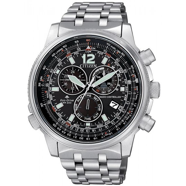 Buy Citizen Men's Watch Radio Controlled Chrono Pilot CB5860-86E