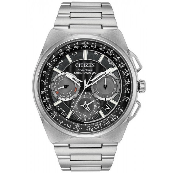 Купить Citizen Мужские Часы Satellite Wave GPS F900 Eco-Drive Титан CC9008-84E