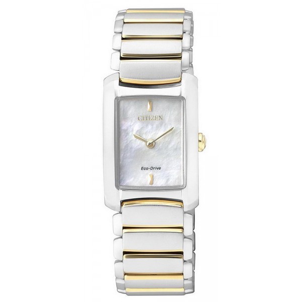 Купить Citizen Женские Часы Eco-Drive EG2975-50D Перламутр