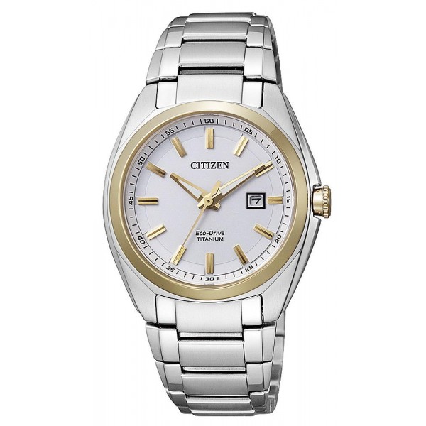 Kaufen Sie Citizen Damenuhr Super Titanium Eco-Drive EW2214-52A