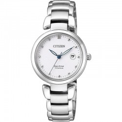 Купить Citizen Женские Часы Super Titanium Eco-Drive EW2500-88A Бриллиант