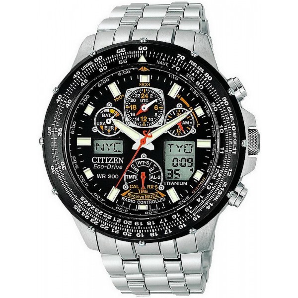 Buy Men's Citizen Watch Radio Controlled Promaster Skyhawk Titanium JY0080-62E