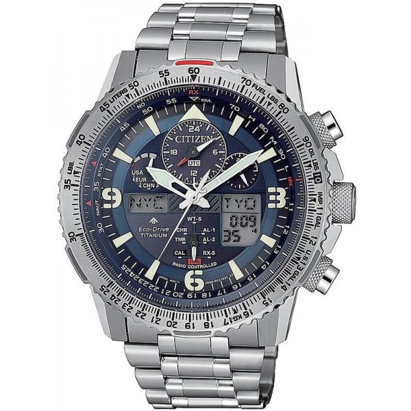Acheter Montre Homme Citizen Radio Pilotèe Skyhawk Super Titanium JY8100-80L