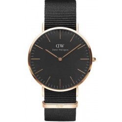 Buy Men's Daniel Wellington Watch Classic Black Cornwall 40MM DW00100148