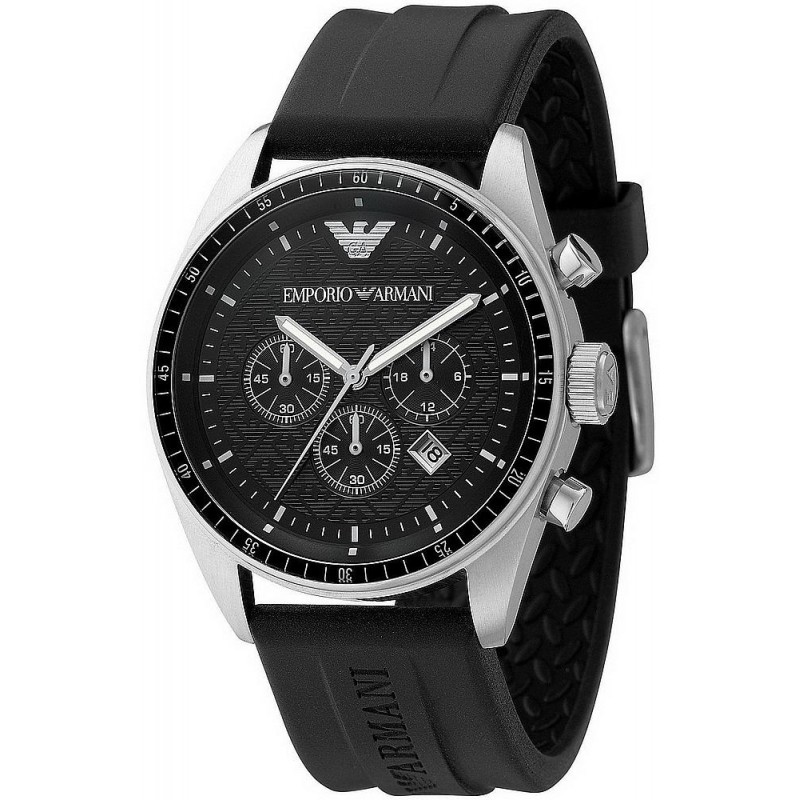 Men's Emporio Armani Watch AR0527 Chronograph - Crivelli Shopping