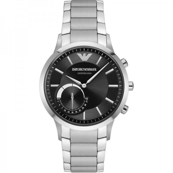 Acheter Montre Homme Emporio Armani Connected Renato ART3000 Hybrid Smartwatch