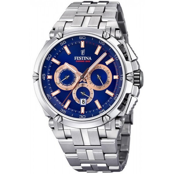 Купить Festina Мужские Часы Chrono Bike F20327/4 Кварцевый Хронограф