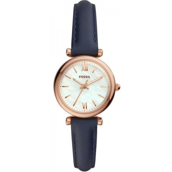 Kaufen Sie Fossil Damenuhr Carlie Mini ES4502 Perlmutt Quartz