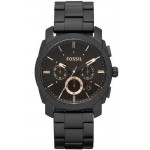 Купить Fossil Мужские Часы Machine FS4682 Кварцевый Хронограф