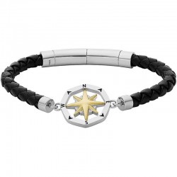 Comprar Pulsera Hombre Fossil Vintage Casual JF04226998 Rosa de los Vientos