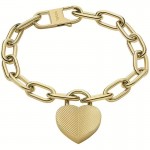 Image du Bracelet en Acier pour Femme - Fossil Harlow - JF04658710 - Cœur