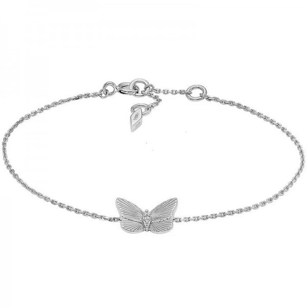 Immagine del Bracciale Fossil Sterling Silver donna JFS00620040 Farfalla