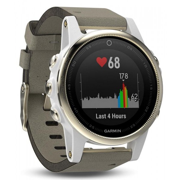 Buy Garmin Unisex Watch Fēnix 5S Sapphire 010-01685-13 GPS Multisport Smartwatch