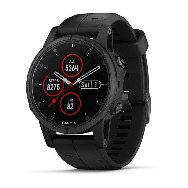 Acquistare Orologio Unisex Garmin Fēnix 5S Plus Sapphire 010-01987-03 GPS Smartwatch Multisport