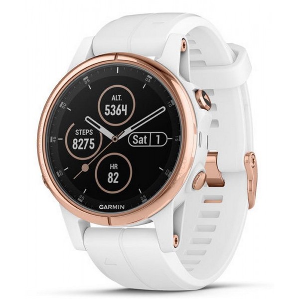 Buy Garmin Unisex Watch Fēnix 5S Plus Sapphire 010-01987-07 GPS Multisport Smartwatch