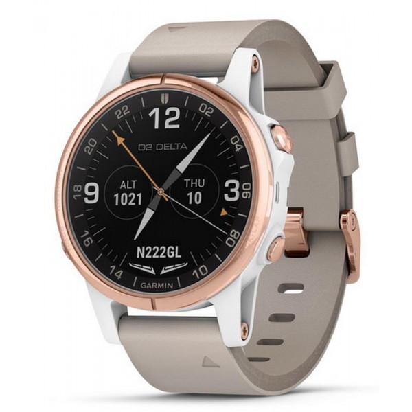 Comprar Reloj Hombre Garmin D2 Delta S Sapphire Aviator 010-01987-31 Aviation GPS Smartwatch
