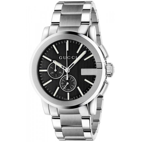 Buy Gucci Men's Watch G-Chrono XL YA101204 Quartz Chronograph