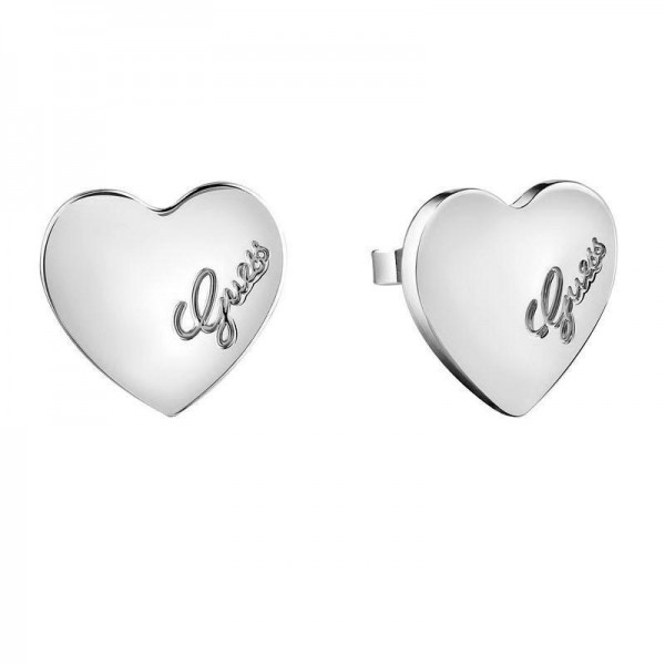 Купить Guess Женские Серьги Heartbeat UBE61053 Сердце