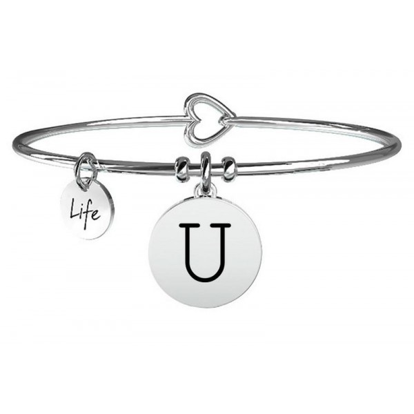 Acquistare Bracciale Donna Kidult Symbols Lettera U 231555U