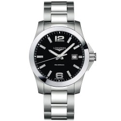 Buy Men's Longines Watch Conquest L36594586 Quartz