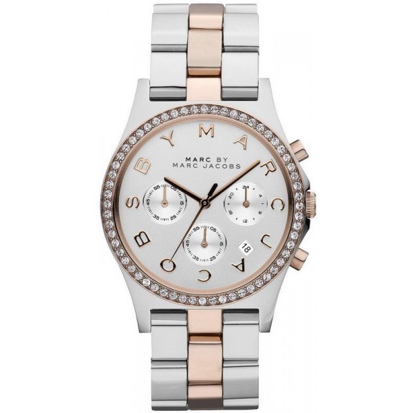Marc Jacobs Damenuhr Henry MBM3106 Chronograph kaufen