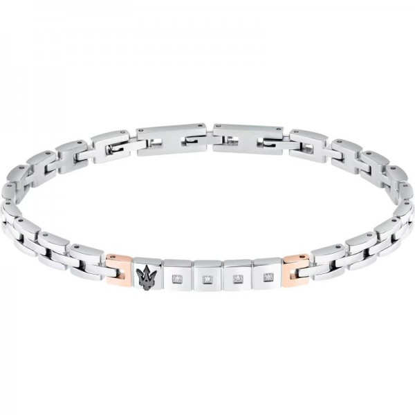 Image of the Maserati Diamonds Mens Bracelet JM423ATY19