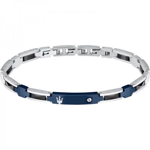 Image of the Maserati Ceramic Mens Bracelet JM423ATZ29