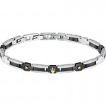 Image of the Maserati Ceramic Mens Bracelet JM423ATZ30