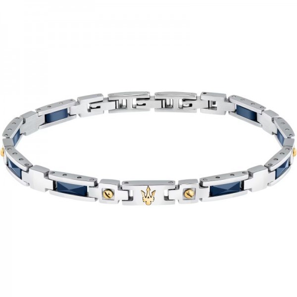 Image of the Maserati Ceramic Mens Bracelet JM423ATZ31