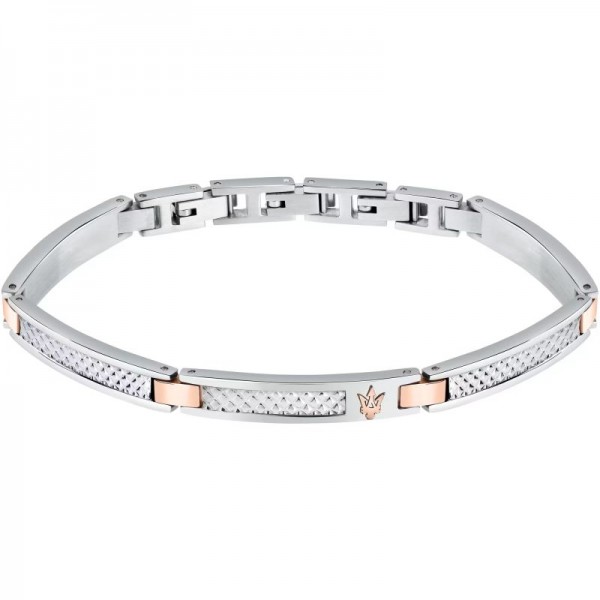 Image of the Maserati Iconic Mens Bracelet JM423AVD23