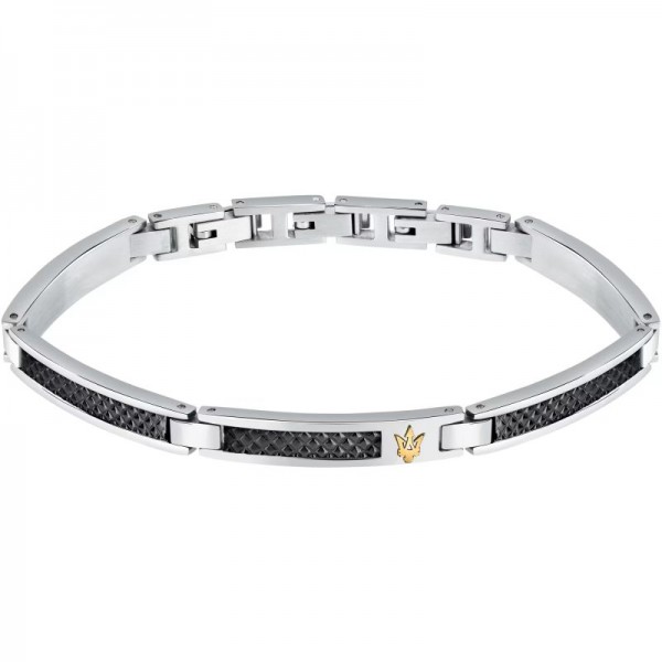 Image of the Maserati Iconic Mens Bracelet JM423AVD24