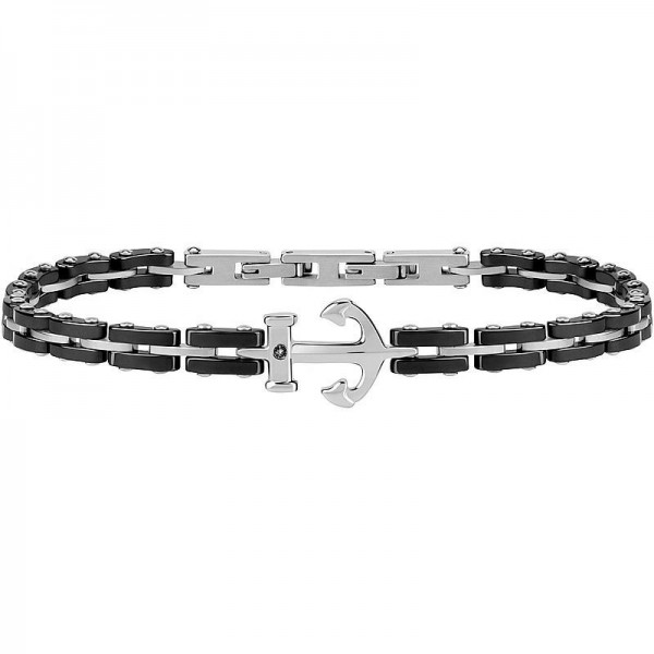 Buy Morellato Ceramic Men's Bracelet SACU10 Anchor