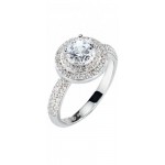 Image of the Morellato Tesori Silver Ring for Ladies SAIW08